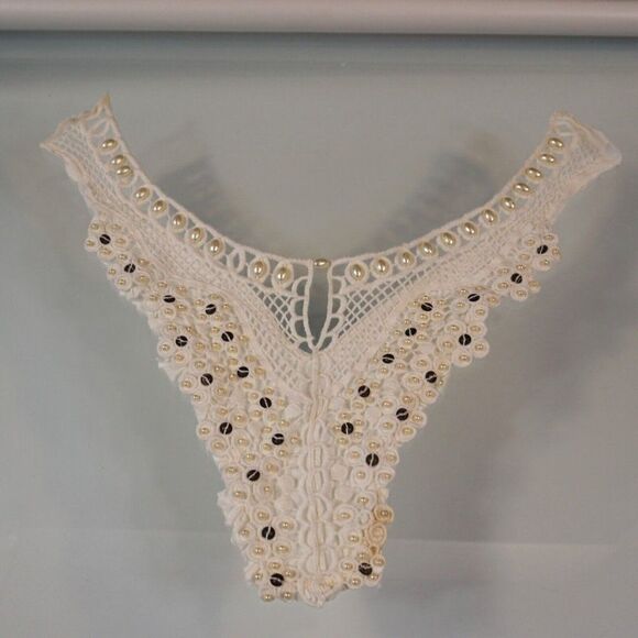 Vintage Crafting Supplies 2 Misc Pieces Of Lace And Trim - Picture 4 of 8